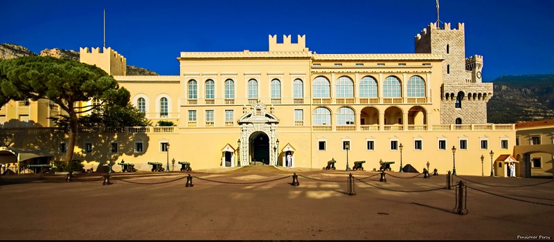 The Prince's Palace in Monaco.