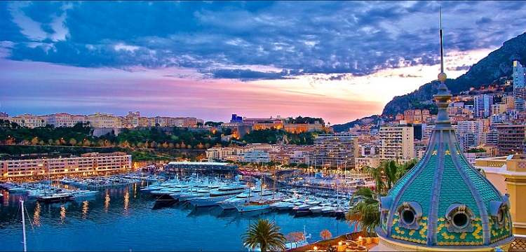 Λιμάνι του Μονακό (Το λιμάνι της Κονταμίνης) - Port de Monaco (Port de la Condamine).