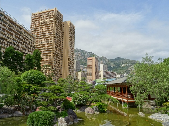 The Japanese garden of Monaco - Jardin Japonais de Monaco.