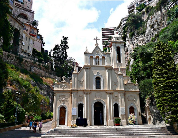 Sainte-Dévote's Chapel in Monaco.