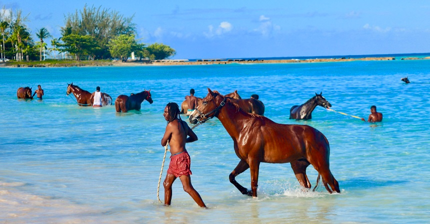 Bridgetown at Barbados Islands in Caribbean.