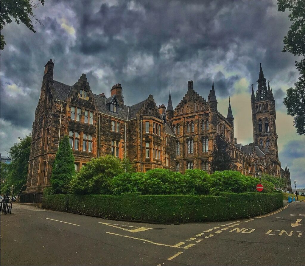 Glasgow University, Scotland.