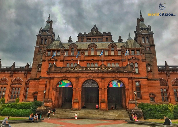 Kelvingrove Museum & Art Gallery in Glasgow, Scotland.